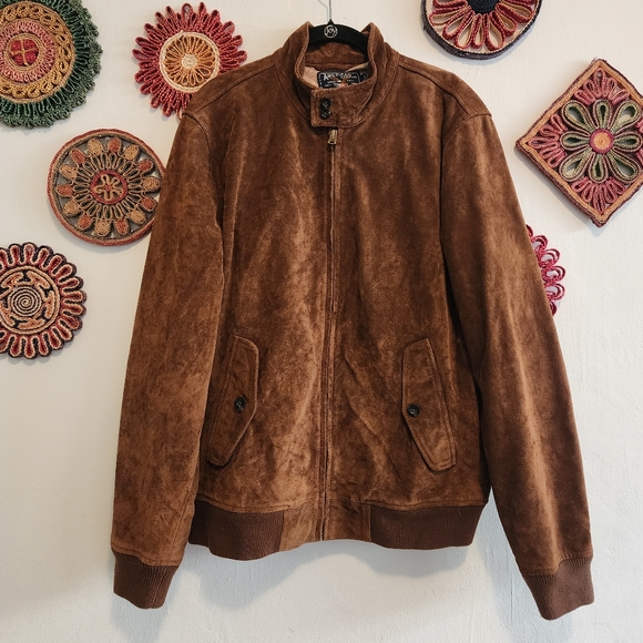 American Living Other - American Living Brown Suede Jacket